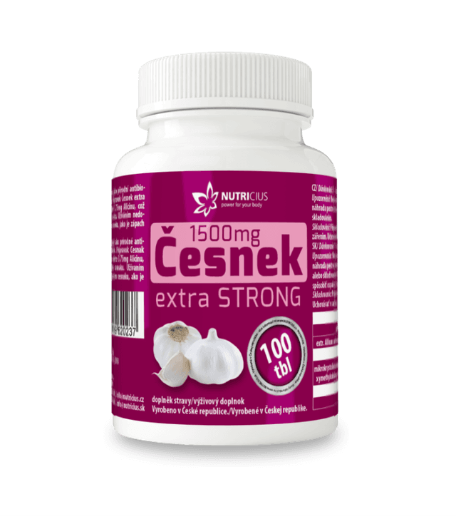 Česnek EXTRA strong 1500 mg tbl.100
