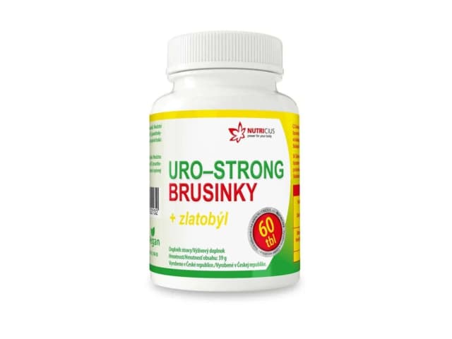 URO-Strong brusinky + zlatobýl 60 tablet