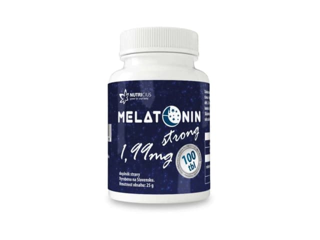 Melatonin strong 1,99 mg 100 tablet