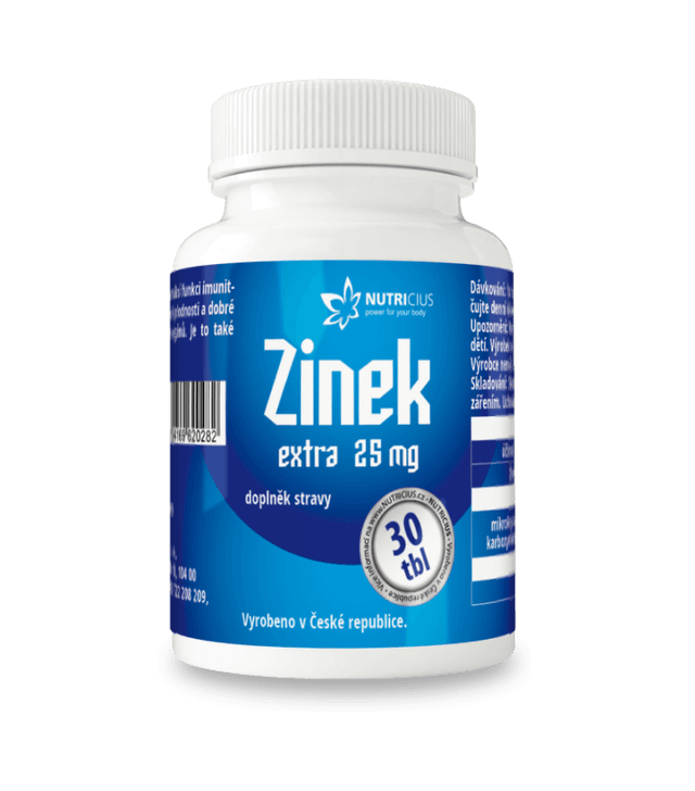 Zinek EXTRA 25 mg tbl.30