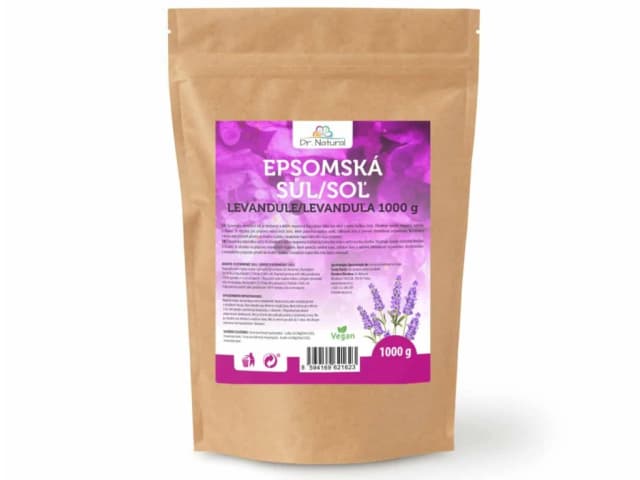 Epsomská sůl LEVANDULE 1000 g