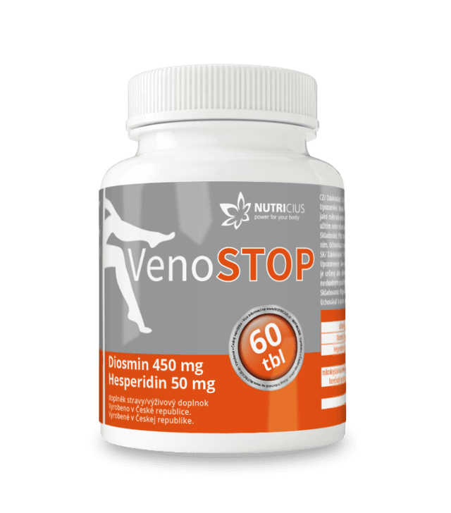 VenoSTOP — Diosmin 450 mg / Hesperidin 50 mg tbl.60